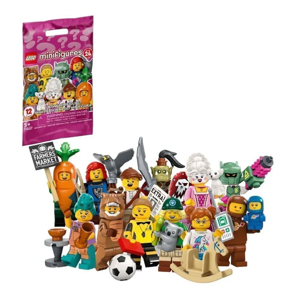 Lego series 24 sealed new mini figs figures mystery pack 7 bags retired - Picture 3 of 7